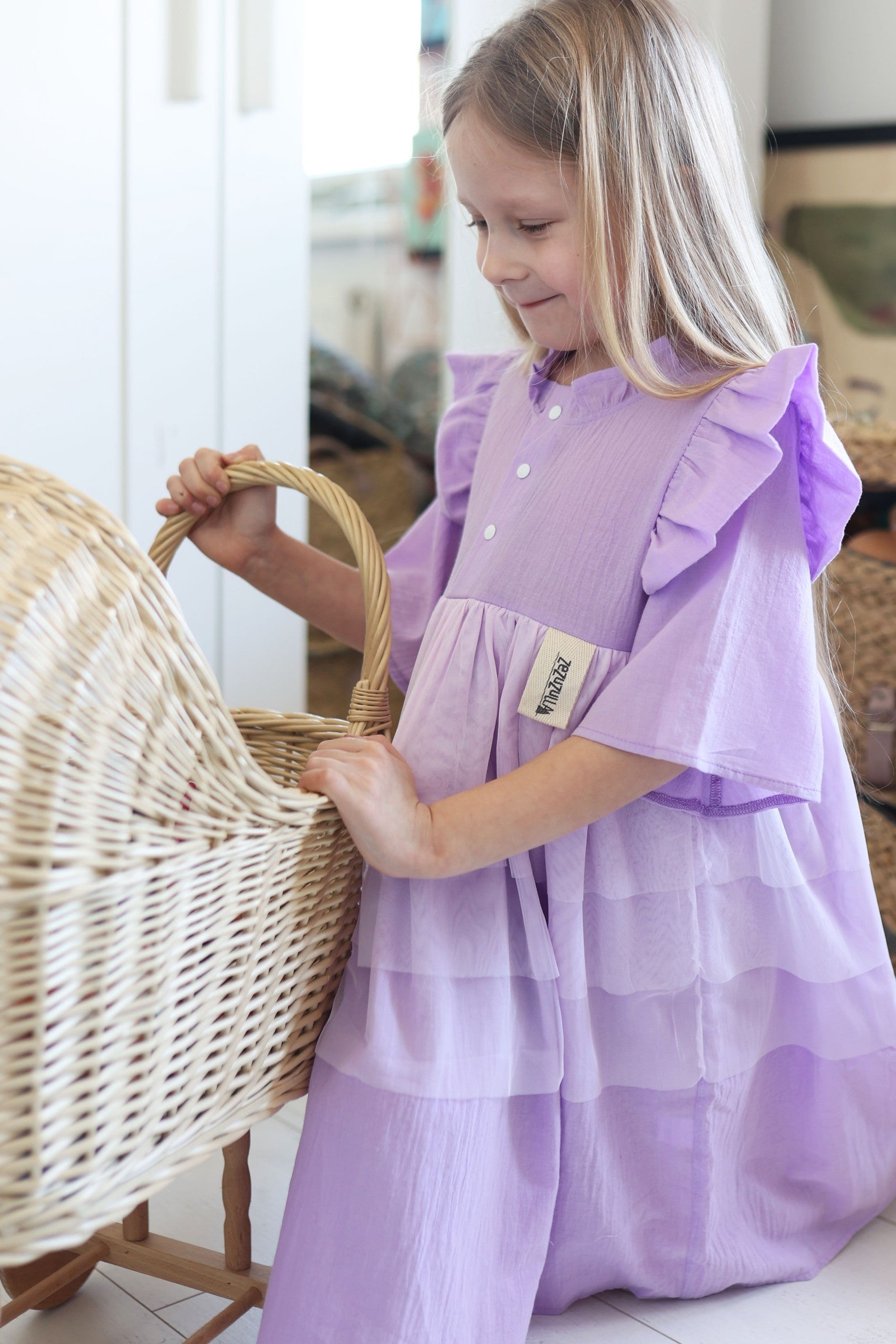 Kids Dress Sisi – Lilac