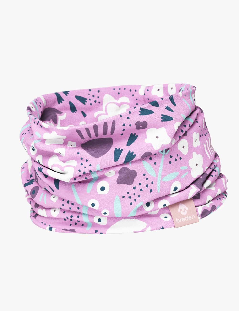 Double Cotton Tube-Scarf TOBIAS - Safe, Warm & Stylish for Varying Temperatures by Breden at www.brixbailey.com