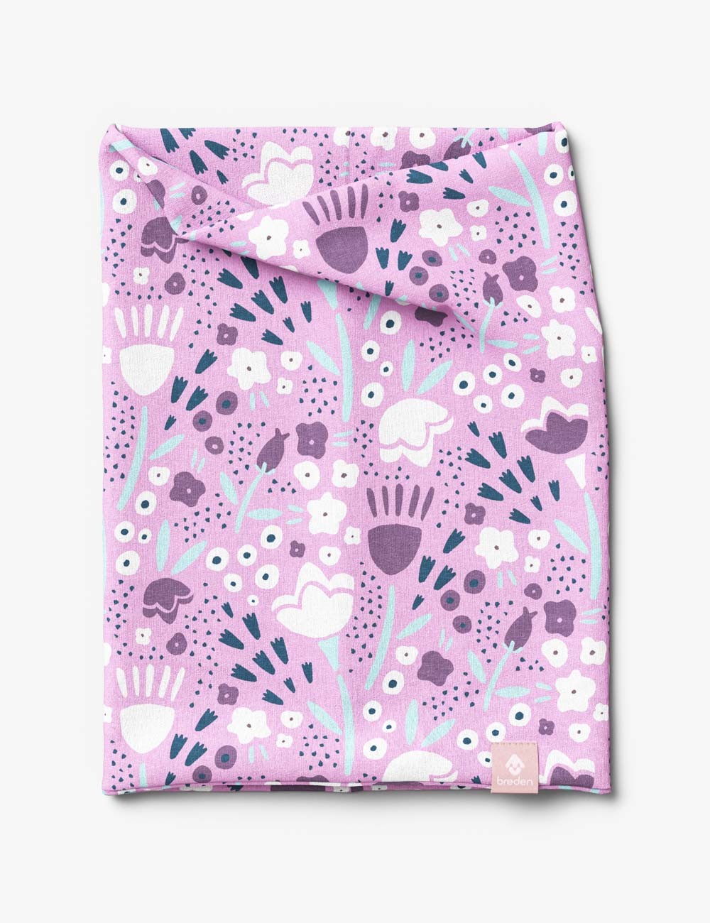 Double Cotton Tube-Scarf TOBIAS - Comfortable & Versatile for All Seasons by Breden at www.brixbailey.com