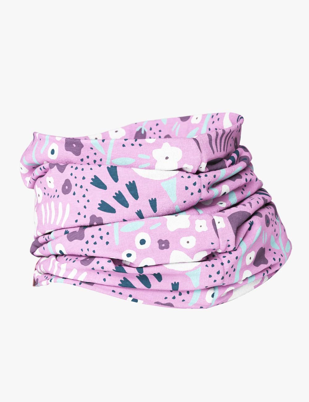 Double Cotton Tube-Scarf TOBIAS - Easy to Wear & Perfect for Mild Weather by Breden at www.brixbailey.com