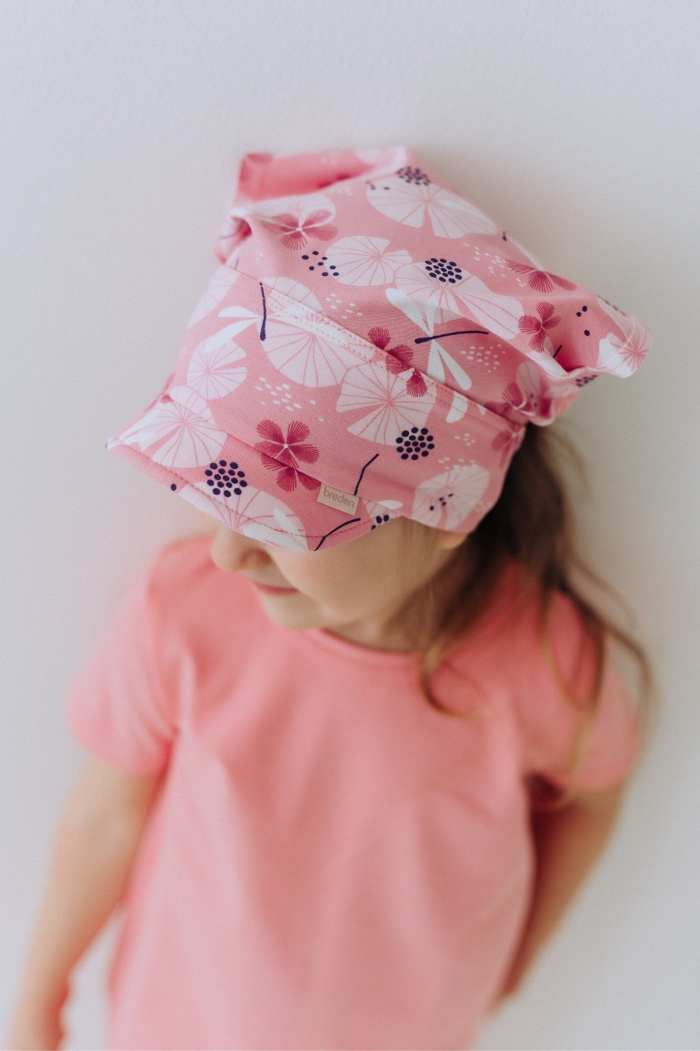 Kids Peaked Summer Hat PIA - Dragonfly