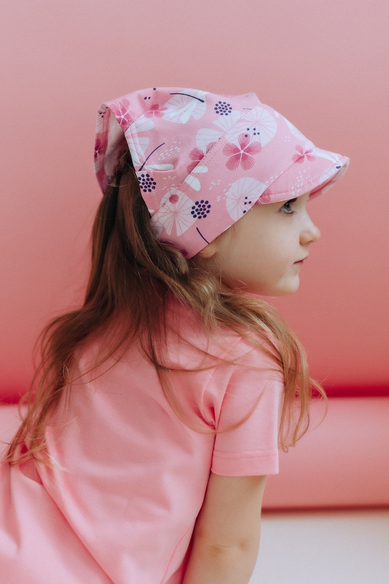 Kids Peaked Summer Hat PIA - Dragonfly