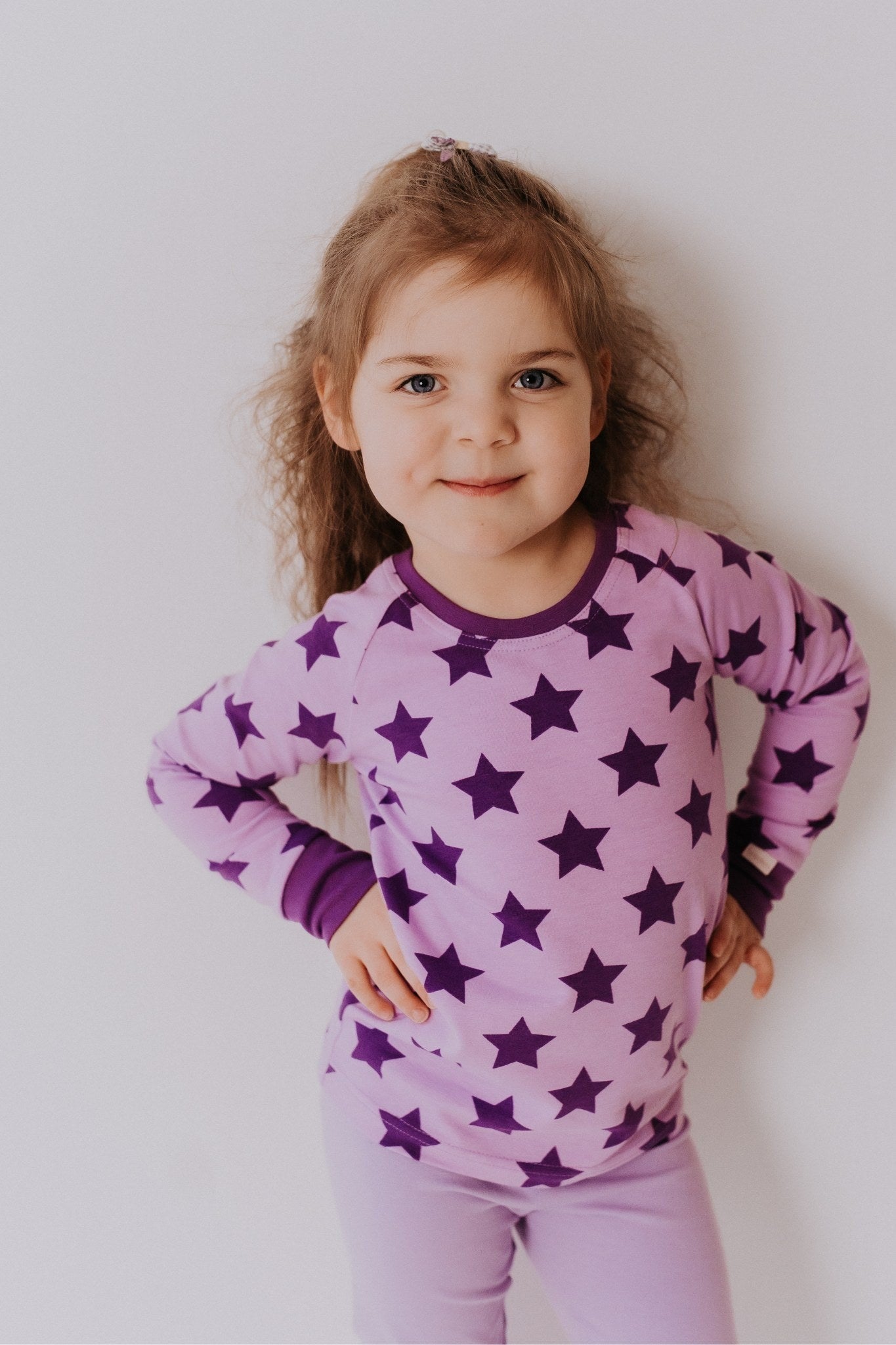 Kids Shirt RIKA - Long Sleeve, Double Size & Fun Prints - Made in Europe & Oeko-Tex Certified by Breden at www.brixbailey.com