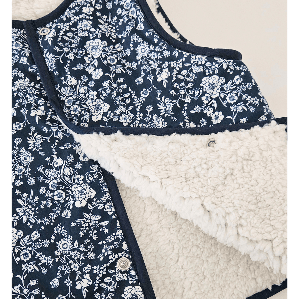 Kids Stylish Vest in Blue