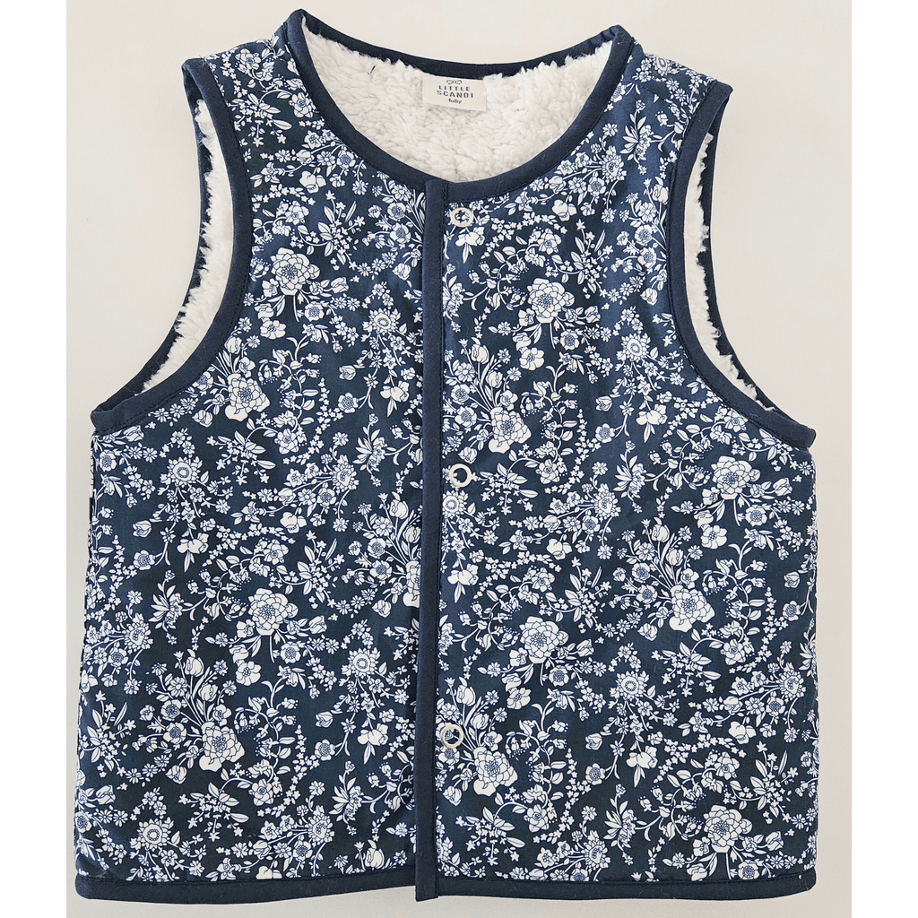 Kids Stylish Vest in Blue