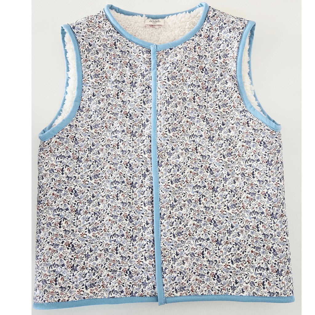 Kids Stylish Poppy Leafy Vest