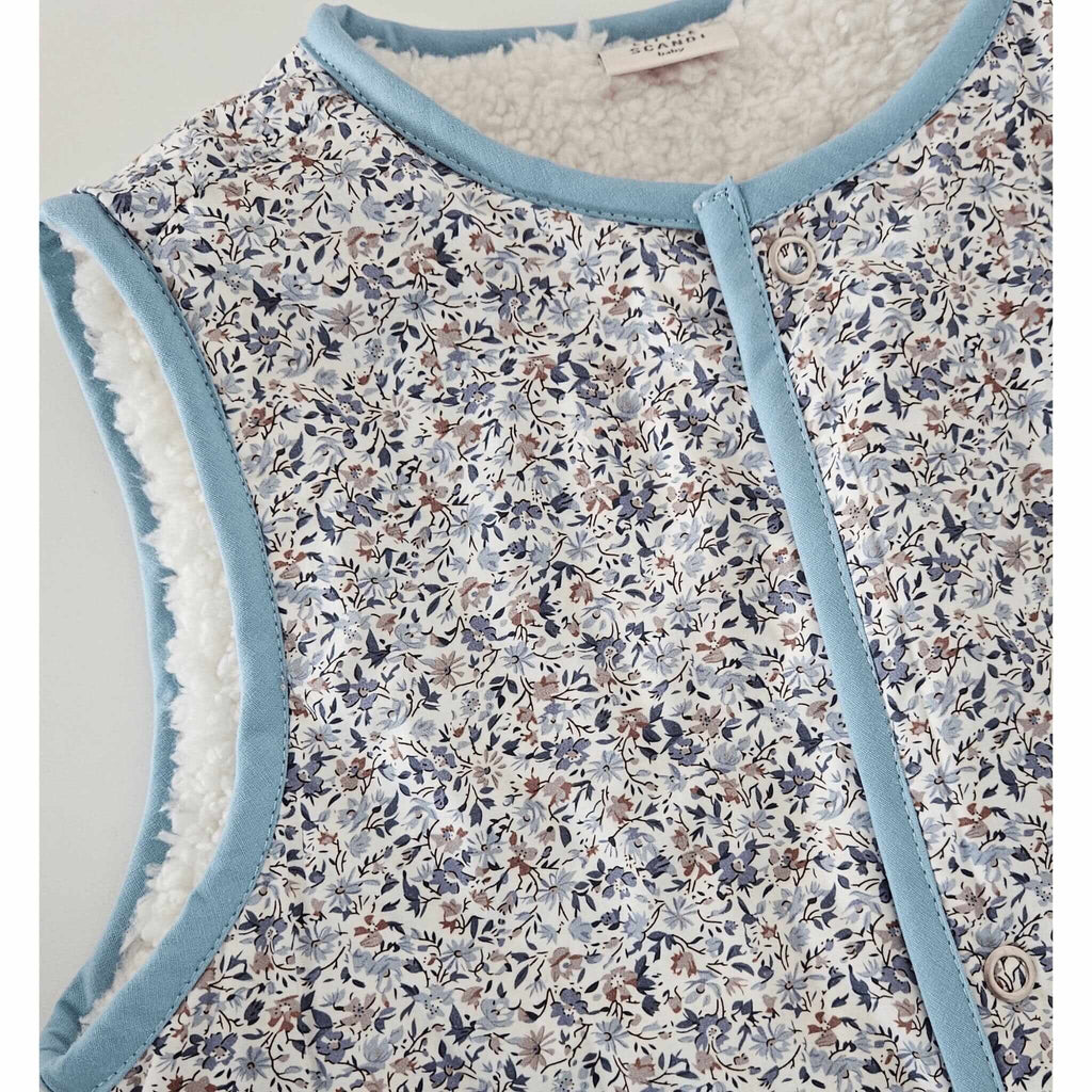 Kids Stylish Poppy Leafy Vest