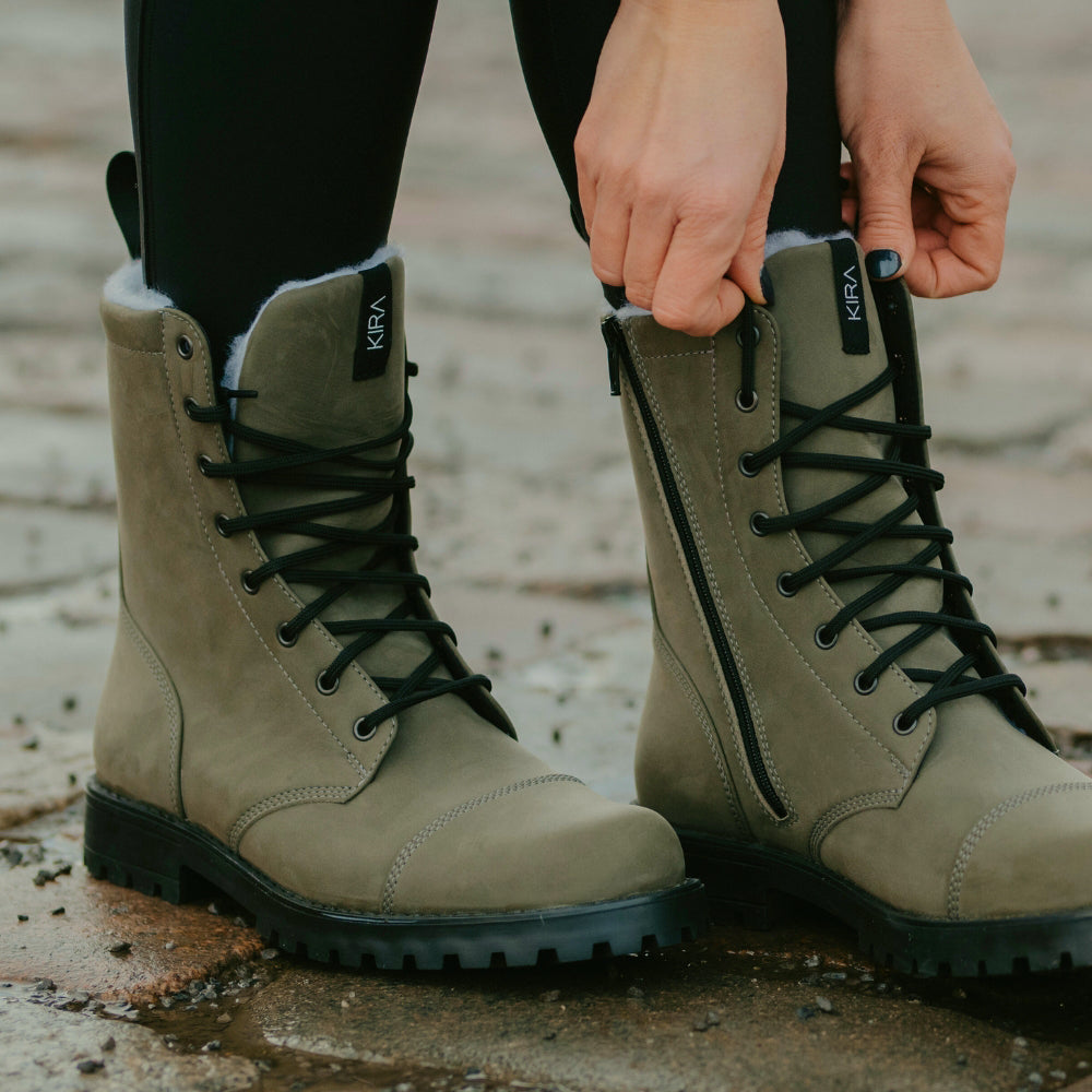 KIRA 4.0 Limited Edition Vegan Winter Boots – Tartu 2024 by Kira Sustainable at www.brixbailey.com