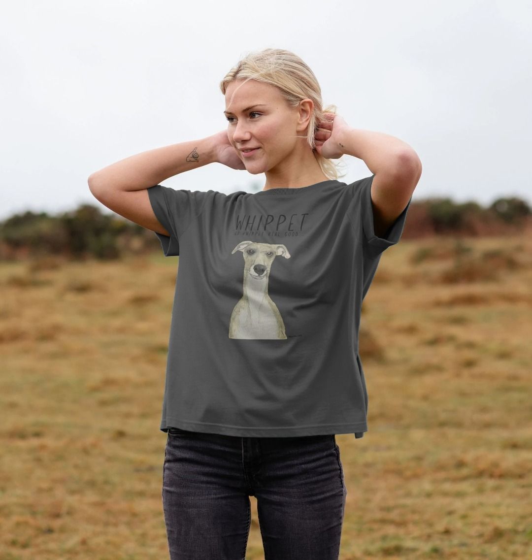 Women's Relaxed Fit Whippet T-Shirt in Organic Cotton