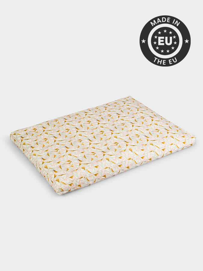 European Organic Zabuton Meditation Cushion Abstract Collection