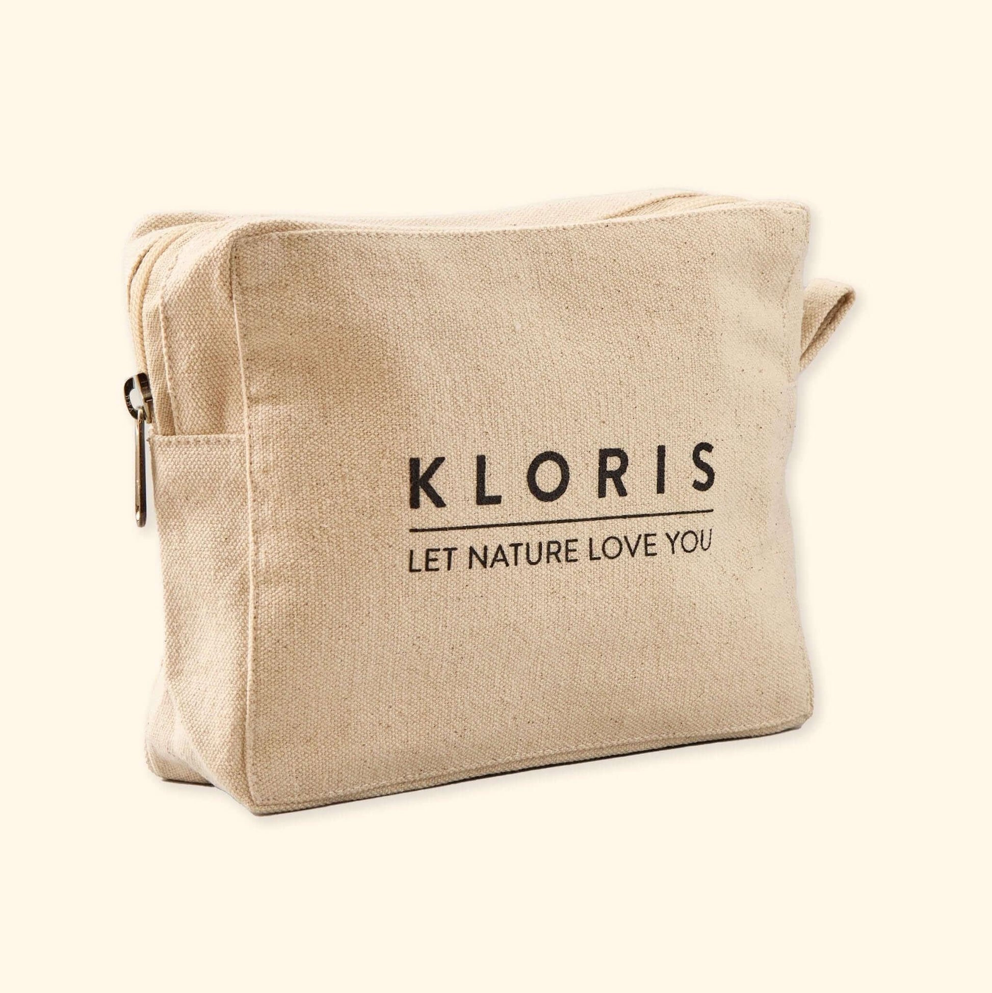 Organic Cotton Zipped Pouch