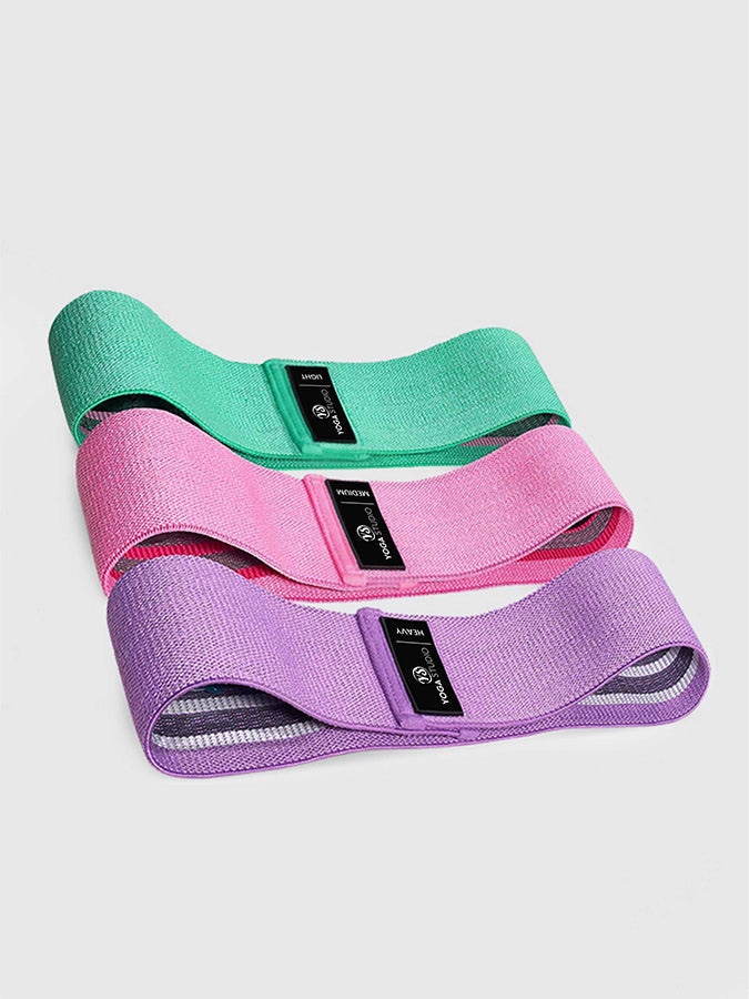 Resistance Hip Bands 3 Pack