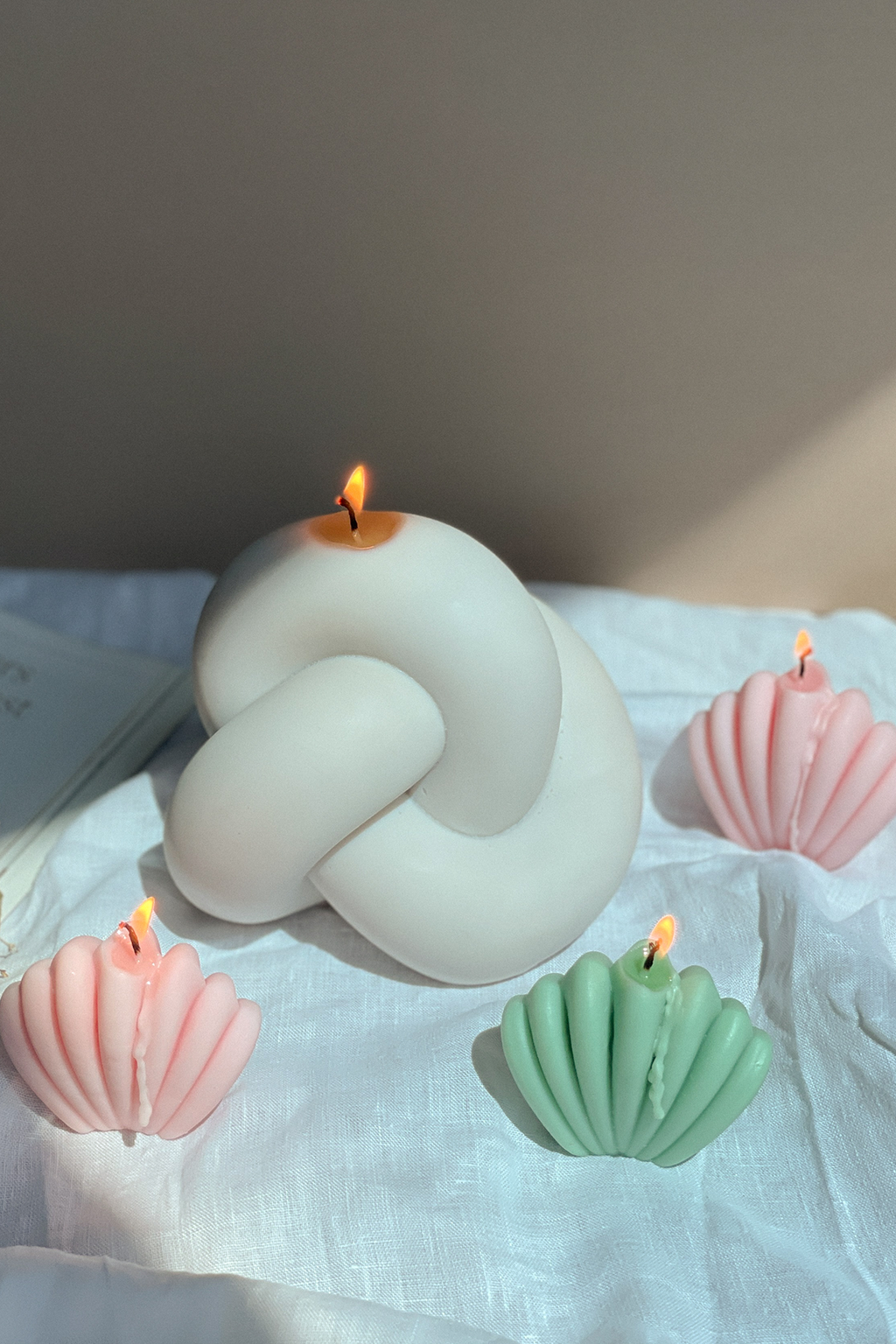 Handmade Decorative Knot Candle