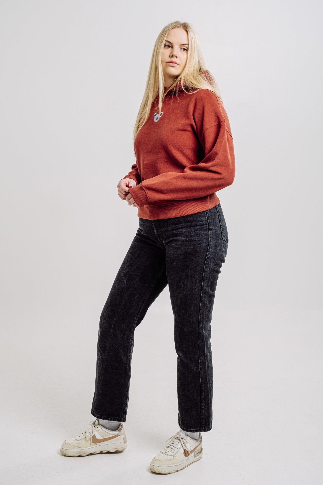 Super Soft Unisex Embroidered Hoodie – Stylish & Eco-Friendly by Sossu at www.brixbailey.com