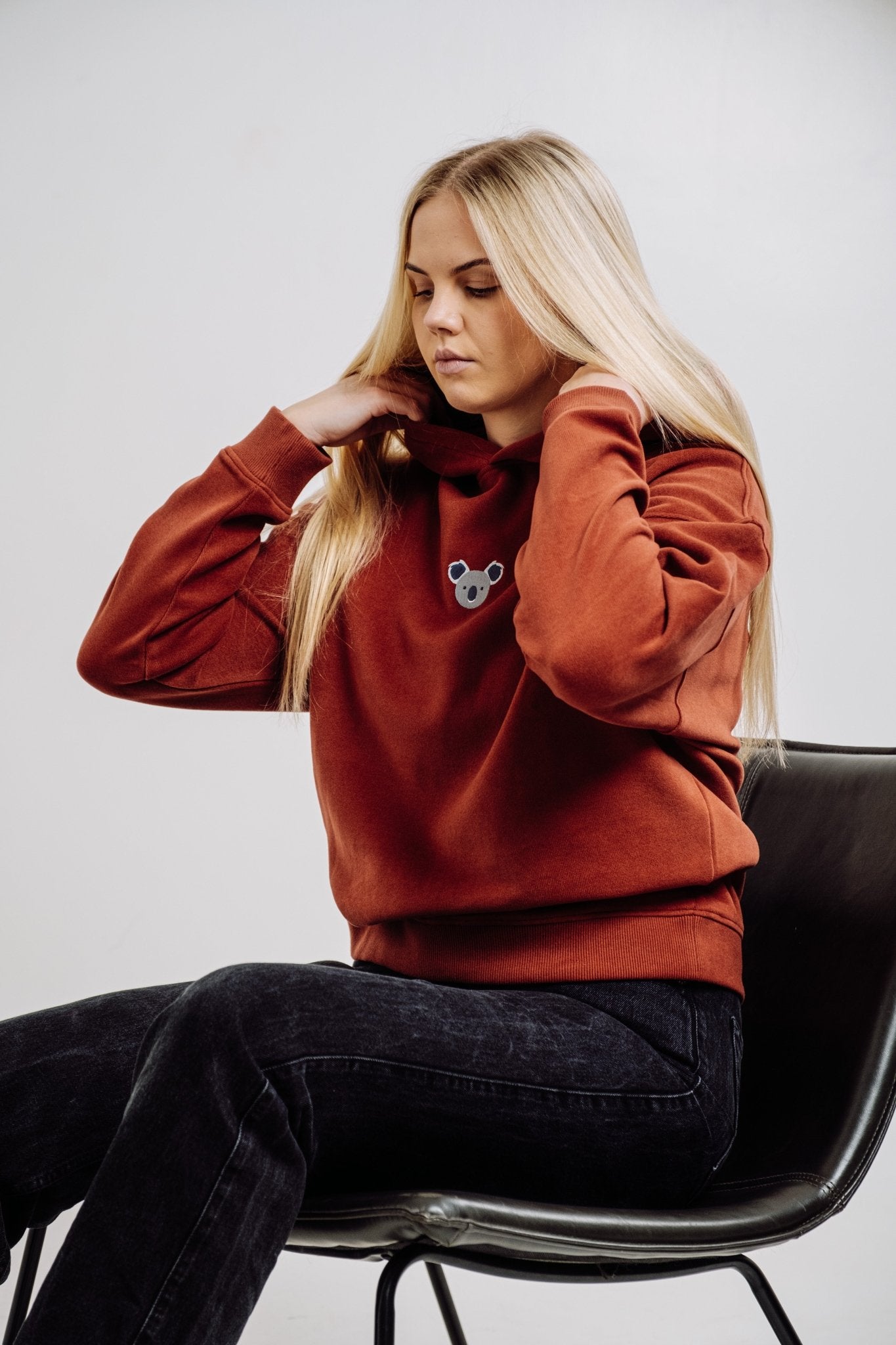 Super Soft Embroidered Hoodie – Stylish & Eco-Friendly Comfort by Sossu at www.brixbailey.com