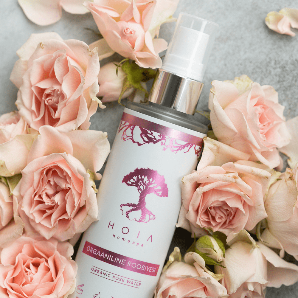 Revitalize with Organic Rose Water by HOIA at www.brixbailey.com