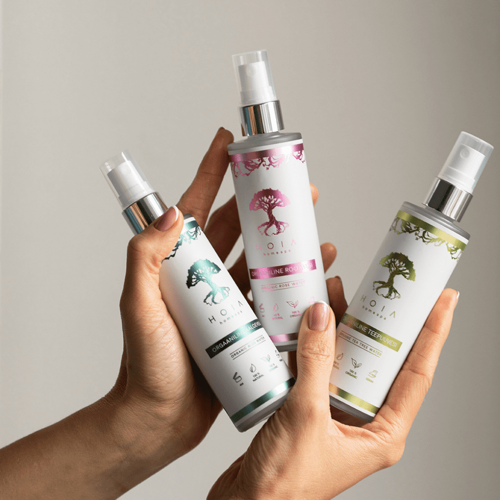 Pamper Your Skin with Organic Tea Tree Water - Clear, Soothe, and Refresh by HOIA at www.brixbailey.com