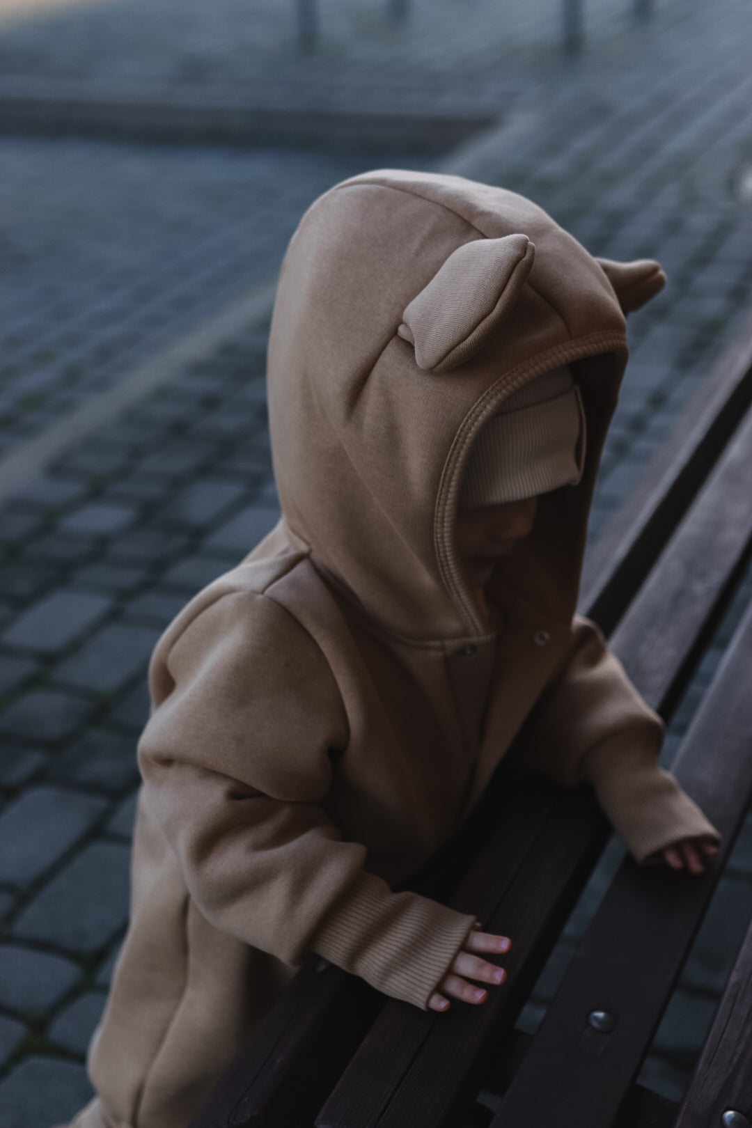 Cozy Bear Hoodie Jumpsuit for Kids – Cute & Comfortable by Zezuzulla at www.brixbailey.com