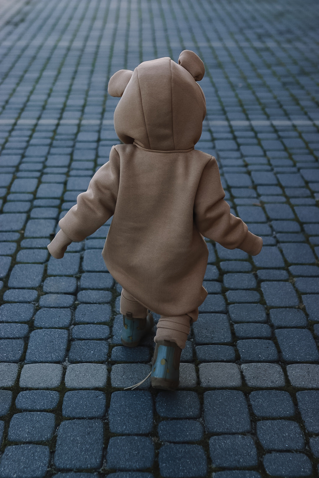 Cozy Bear Hoodie Jumpsuit for Kids – Cute & Comfortable Cotton by Zezuzulla at www.brixbailey.com