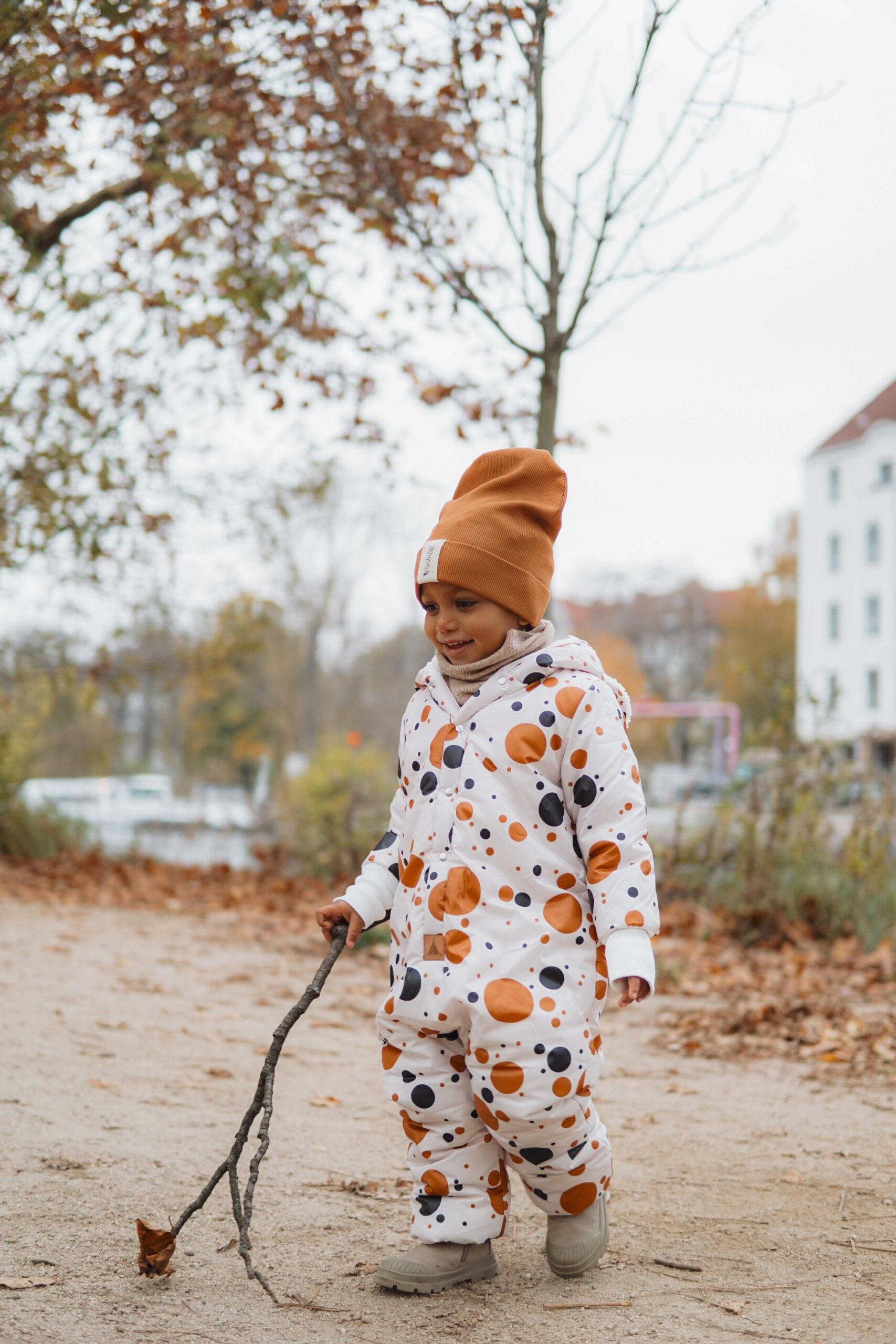 Cozy Warm Jumpsuit for Kids – Waterproof & Teddy-Lined by Zezuzulla at www.brixbailey.com
