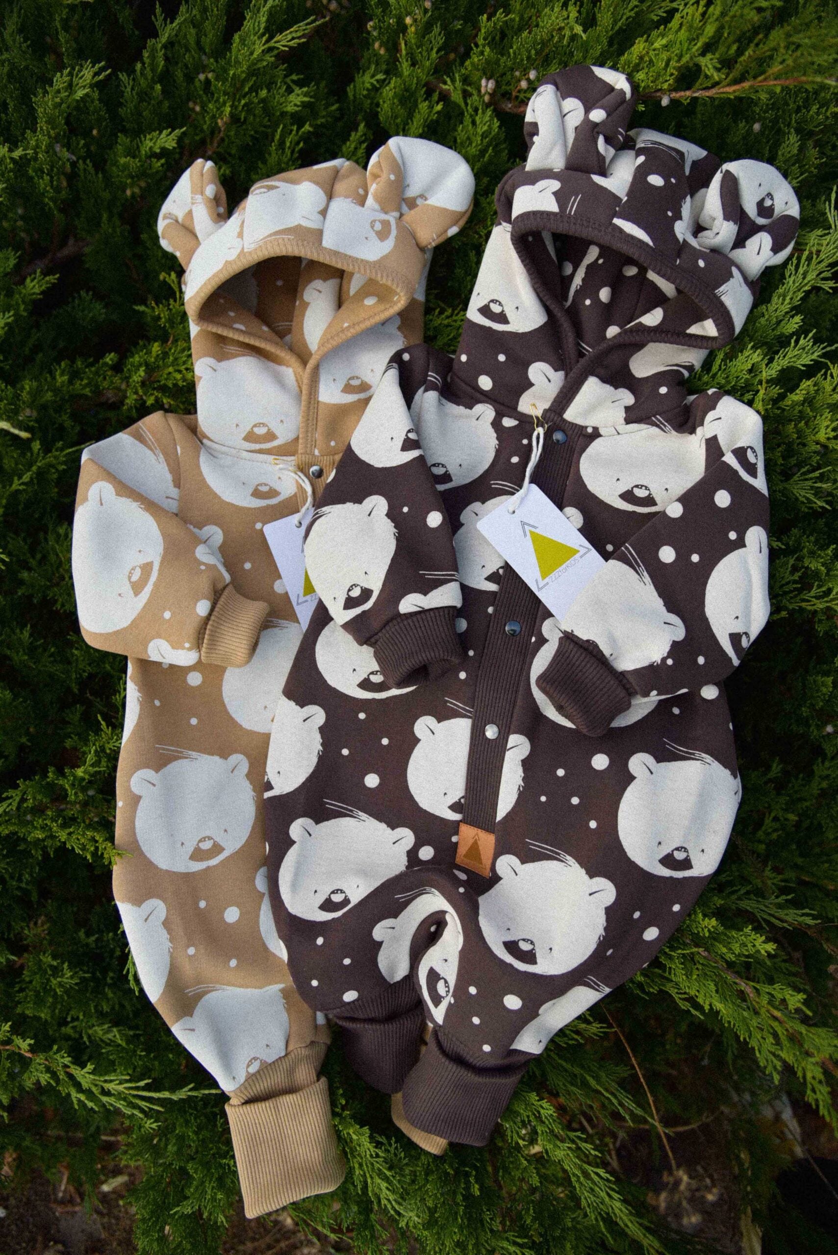 Cozy Bear Kids Jumpsuit – Cute & Comfortable Autumn Wear by Zezuzulla at www.brixbailey.com