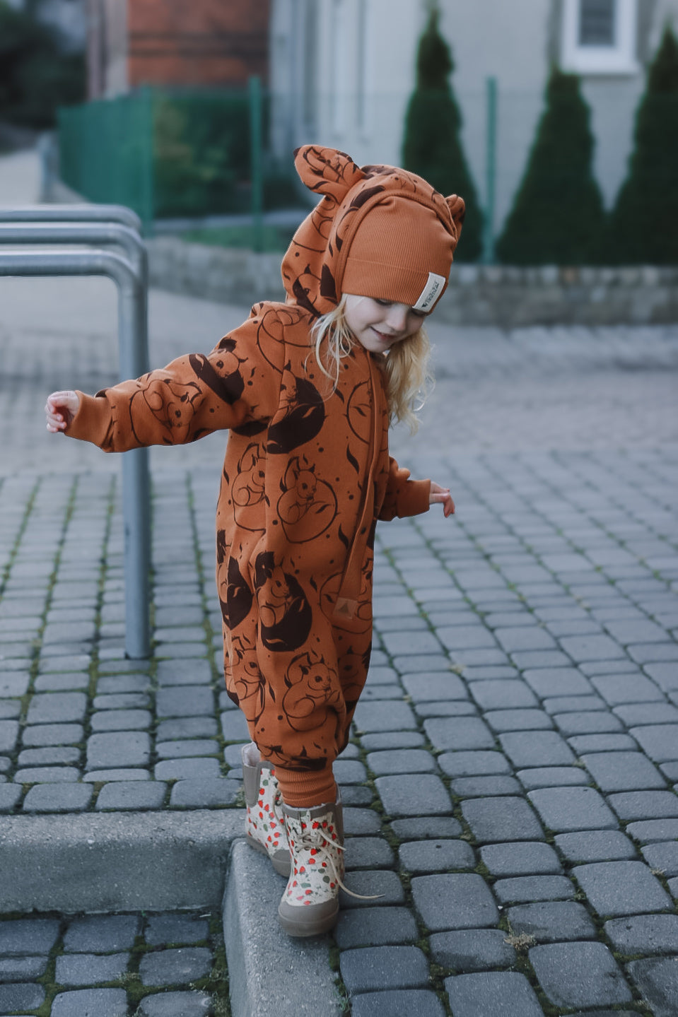 Cozy Bear Jumpsuit for Kids – Cute & Comfortable Cotton Wear by Zezuzulla at www.brixbailey.com