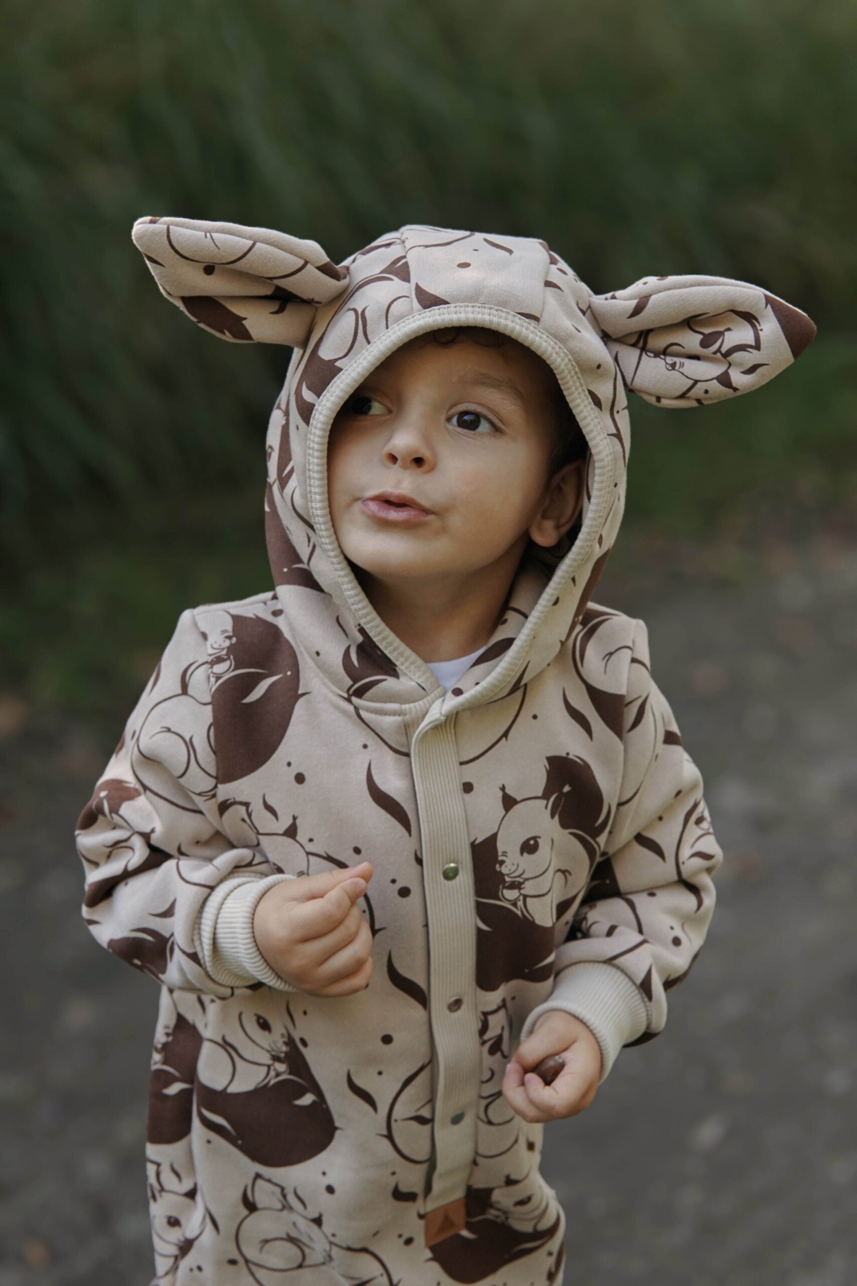Cozy Bear Jumpsuit for Toddlers – Cute & Comfortable Cotton by Zezuzulla at www.brixbailey.com