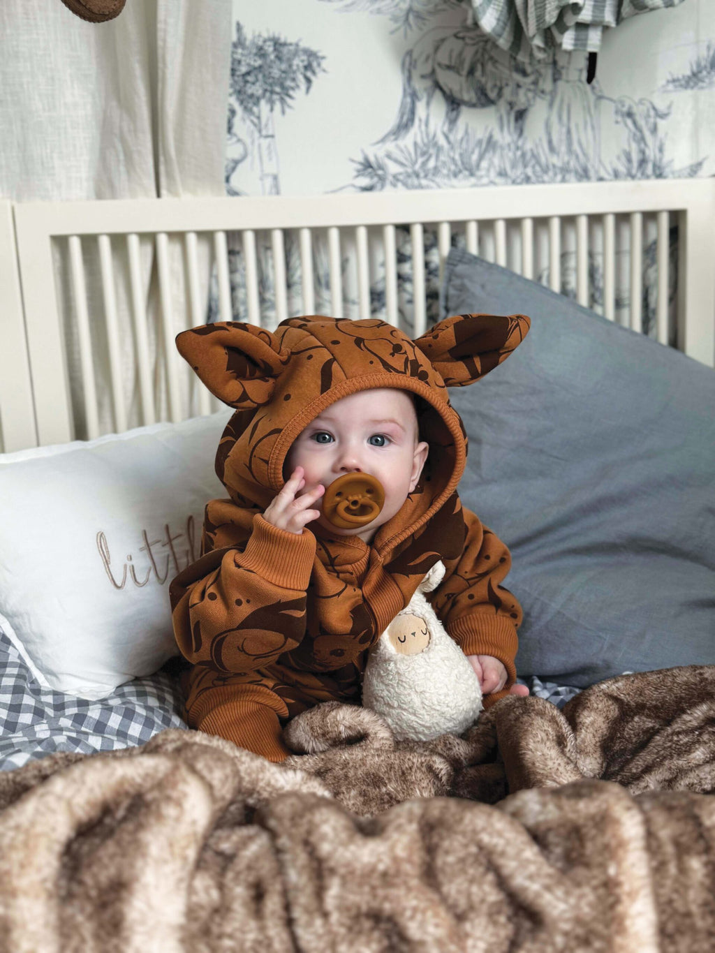 Cozy Bear Jumpsuit for Kids – Cute & Comfortable Winter Wear by Zezuzulla at www.brixbailey.com