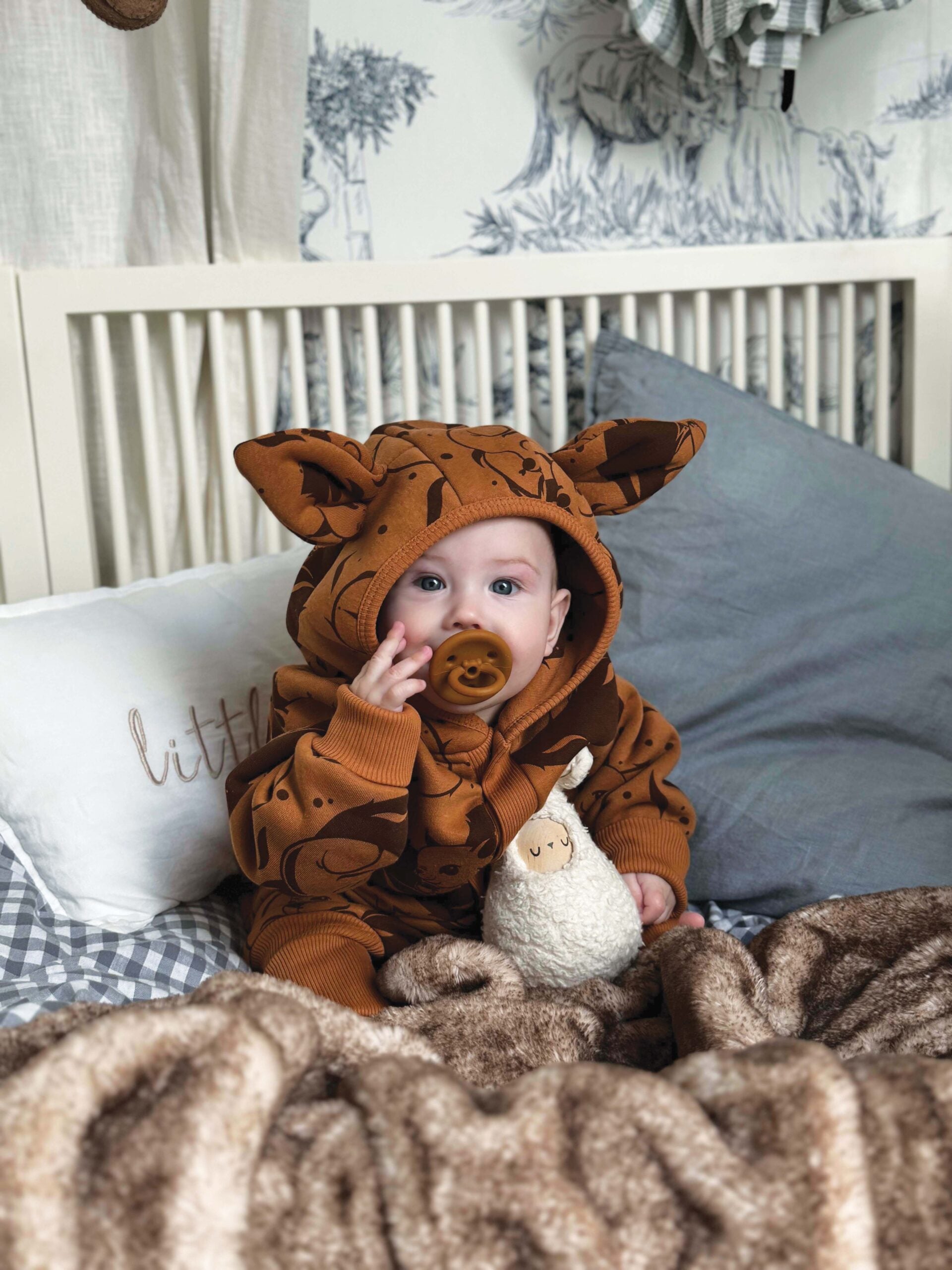 Cozy Bear Jumpsuit for Kids – Cute & Comfortable Winter Wear by Zezuzulla at www.brixbailey.com