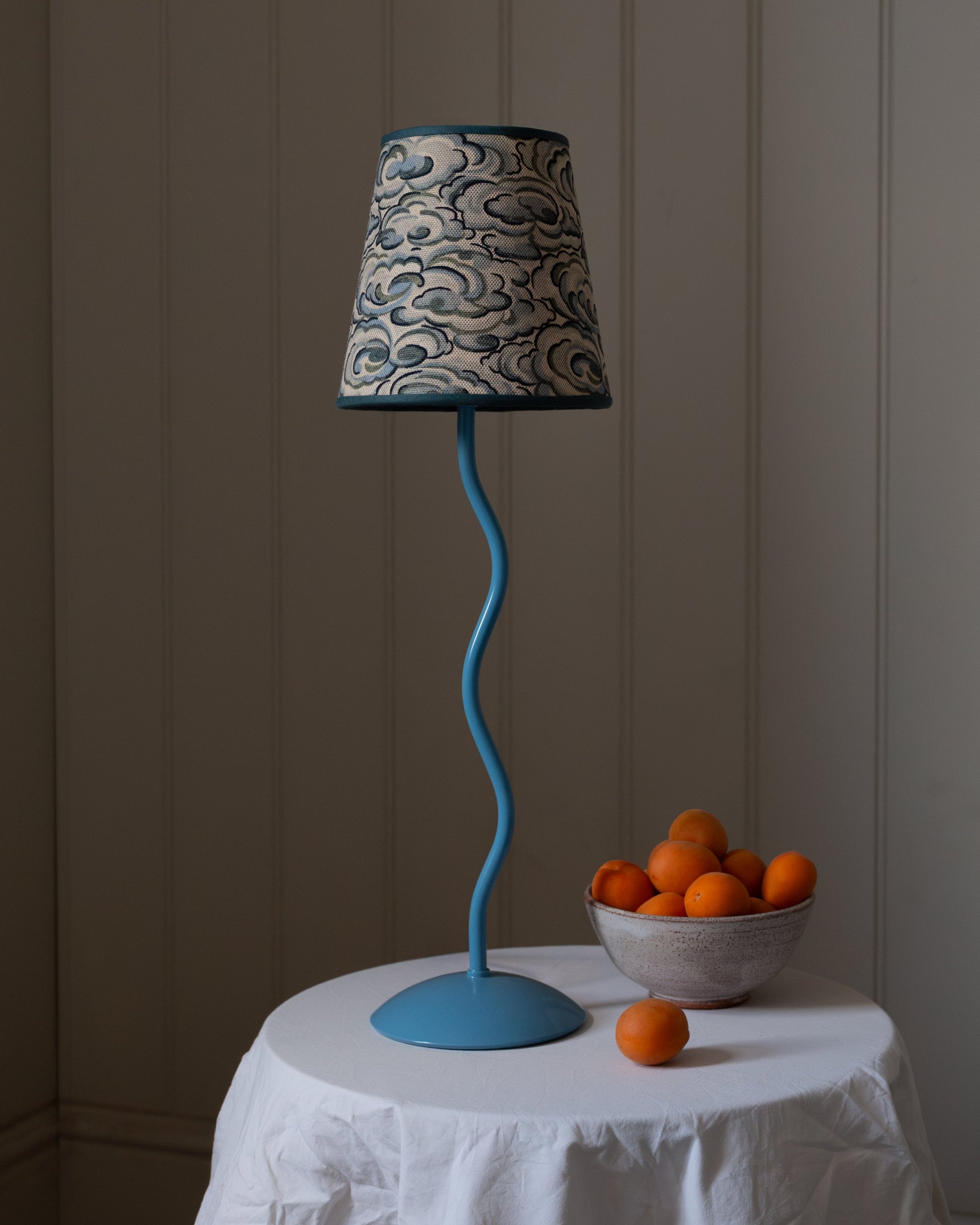 Clouds Lampshade in Linen