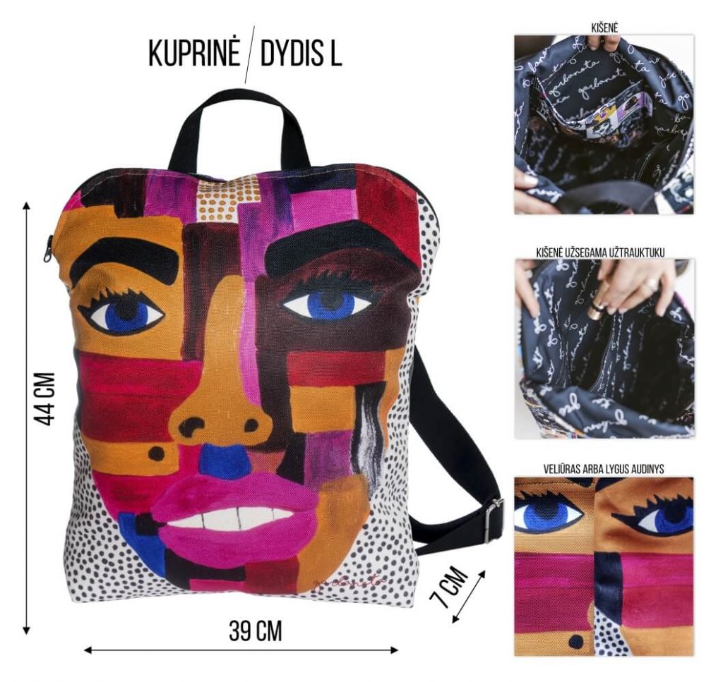 Garbanota Artist-Designed Backpack – Comfortable & Unique by Garbanota at www.brixbailey.com