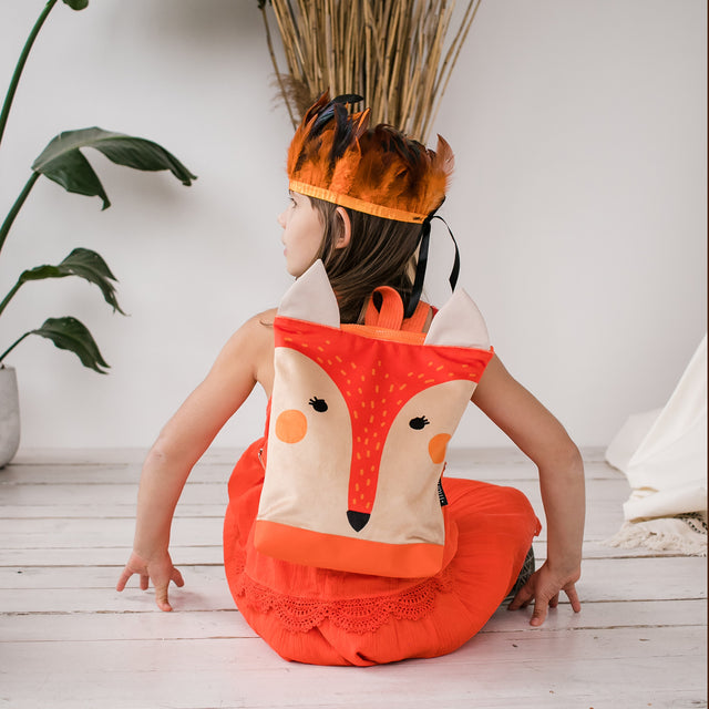 Charming Fox Backpack for Kids – Perfect for Adventure & Play by Muni at www.brixbailey.com
