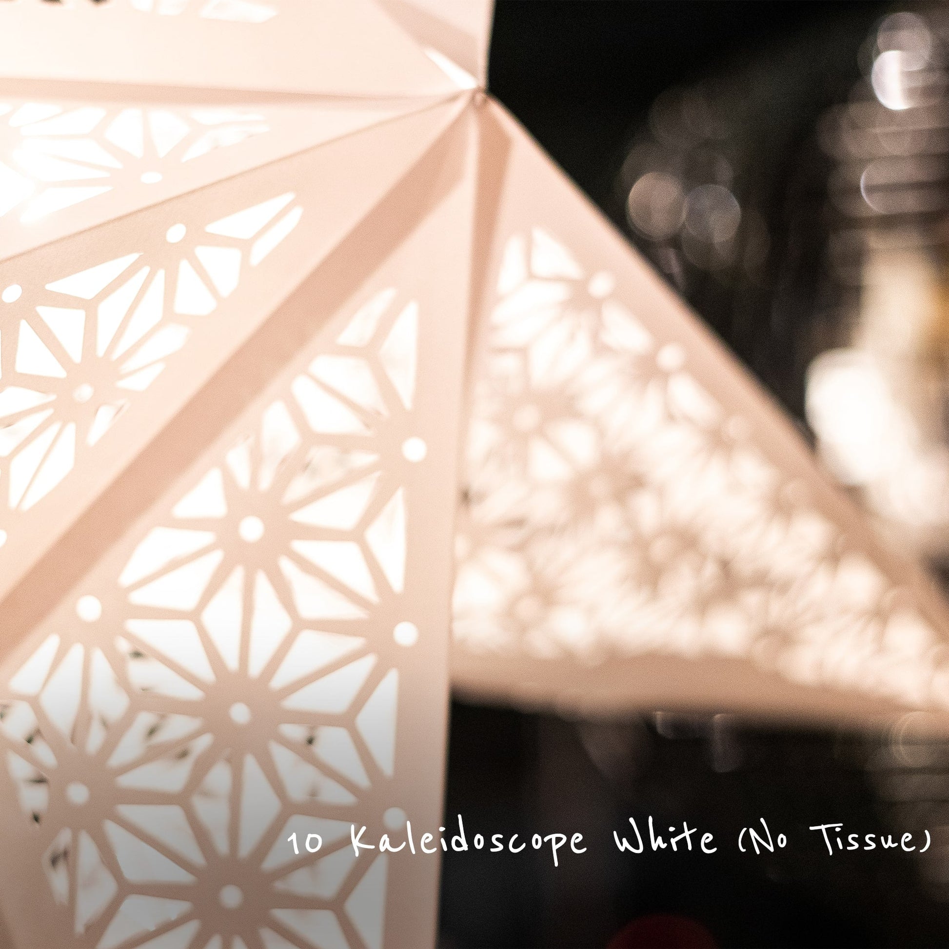 White Wedding Star Lanterns Multi Pack of 30