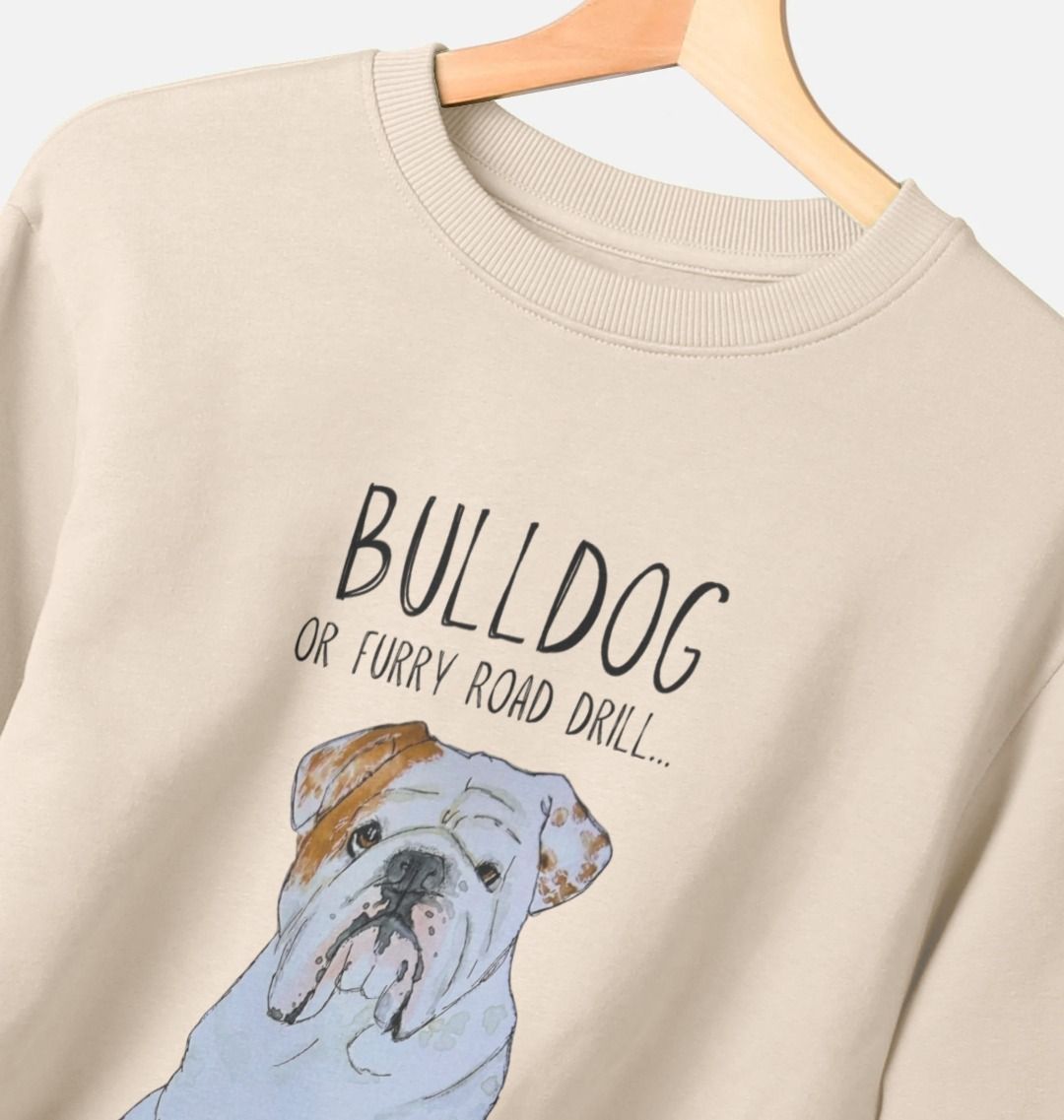 Furry Road Drill Men's Crewneck Sweatshirt