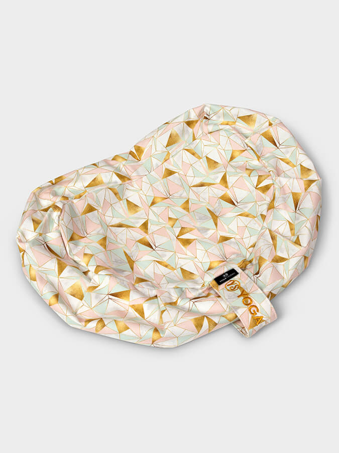 Crescent Zafu Yoga Cushion Cover in Cotton