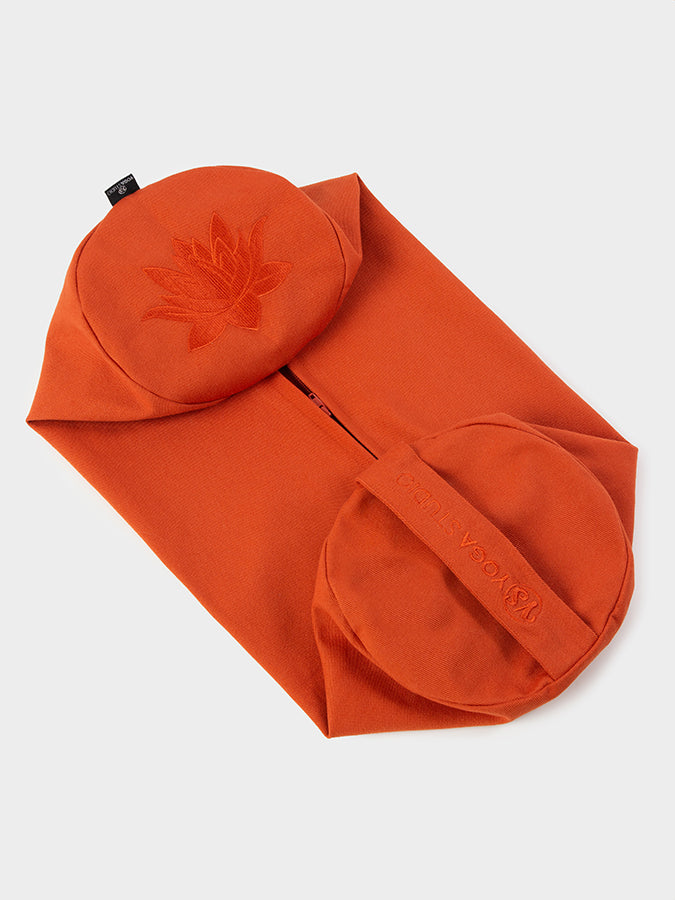 Round Lotus Bolster Outer Cushion Cover