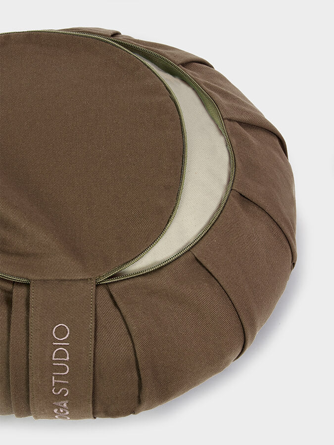 Organic Buckwheat Zafu Round Meditation Cushion