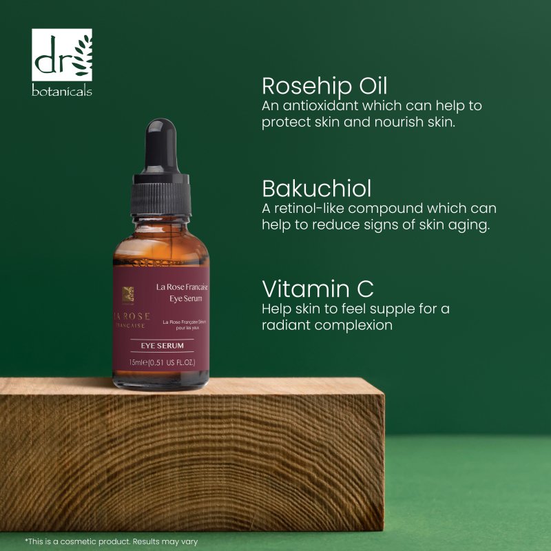 La Rose Day Moisturiser, Face Serum and Eye Serum Trio