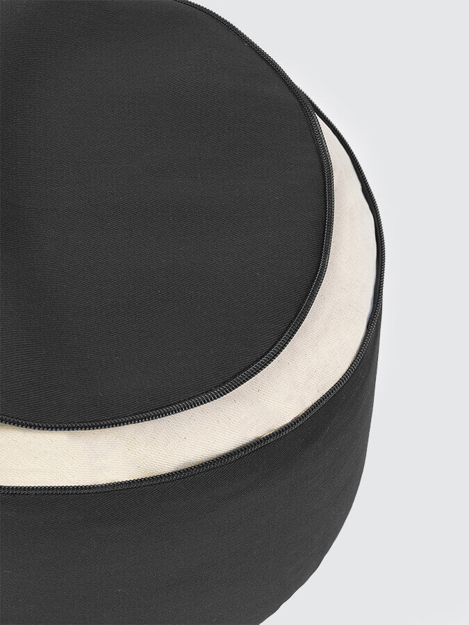 Large Organic Buckwheat Meditation Cushion