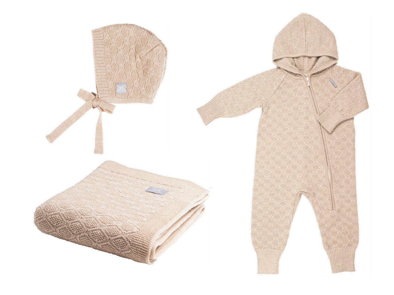 Delight in the Comfort of the Merino Wool Newborn Gift Set by Wool In Love at www.brixbailey.com