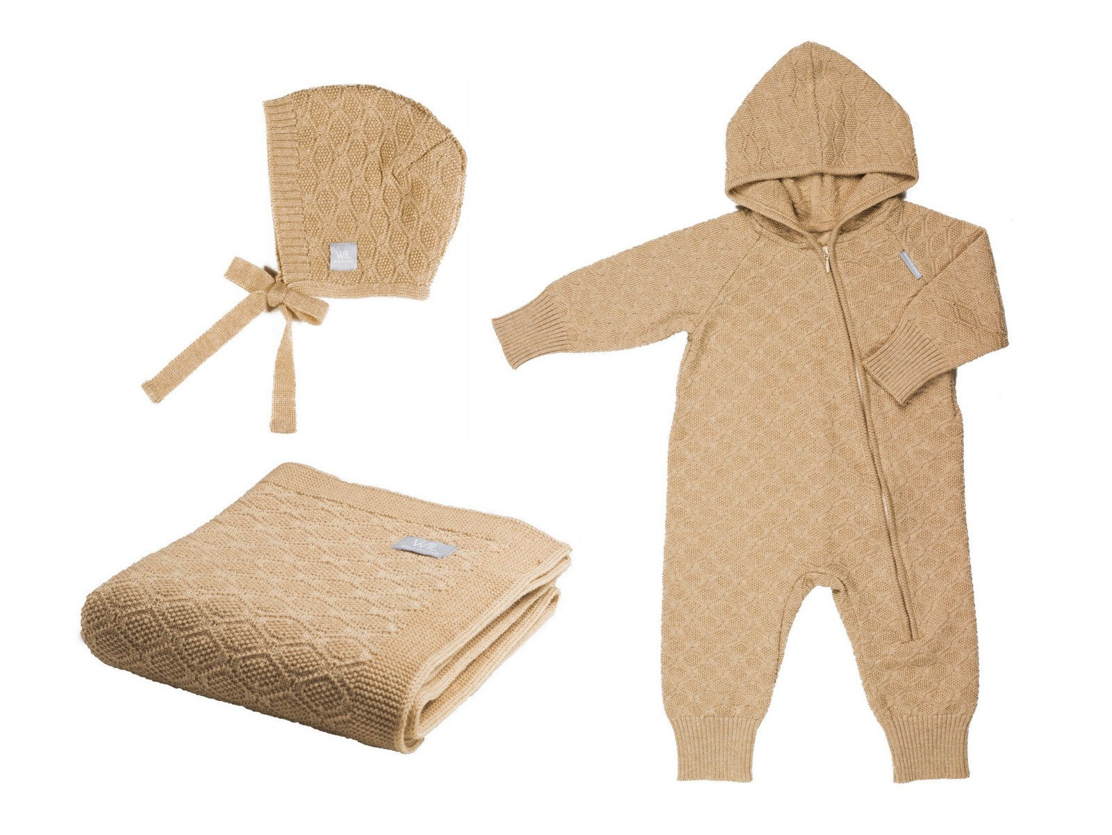 Delight in the Comfort of the Merino Wool Newborn Gift Set by Wool In Love at www.brixbailey.com