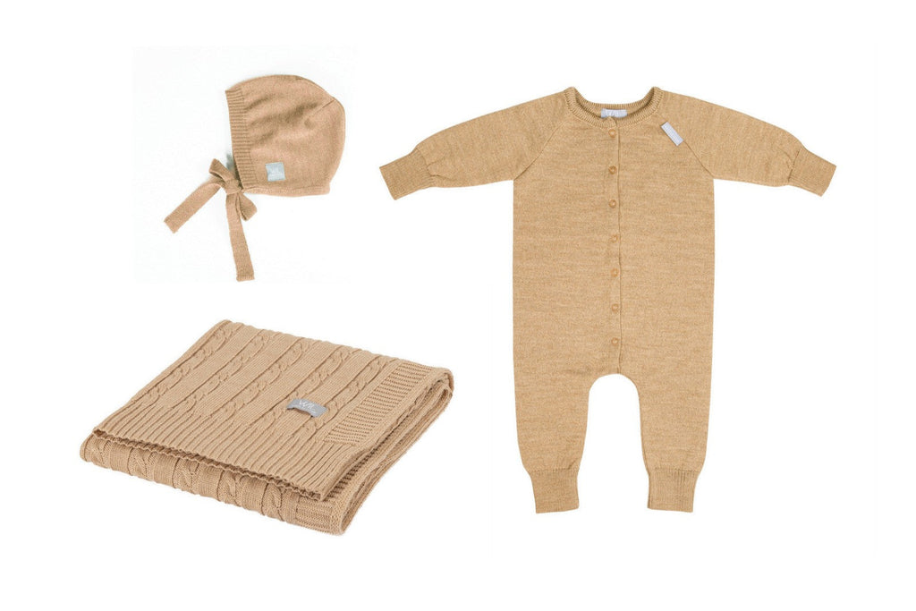 Merino Wool Newborn Gift Set - Soft, Warm & Certified Cruelty-Free by Wool In Love at www.brixbailey.com