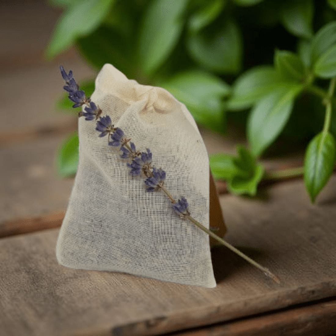Lavender Moth Repellent Sachet with Mineral Salts