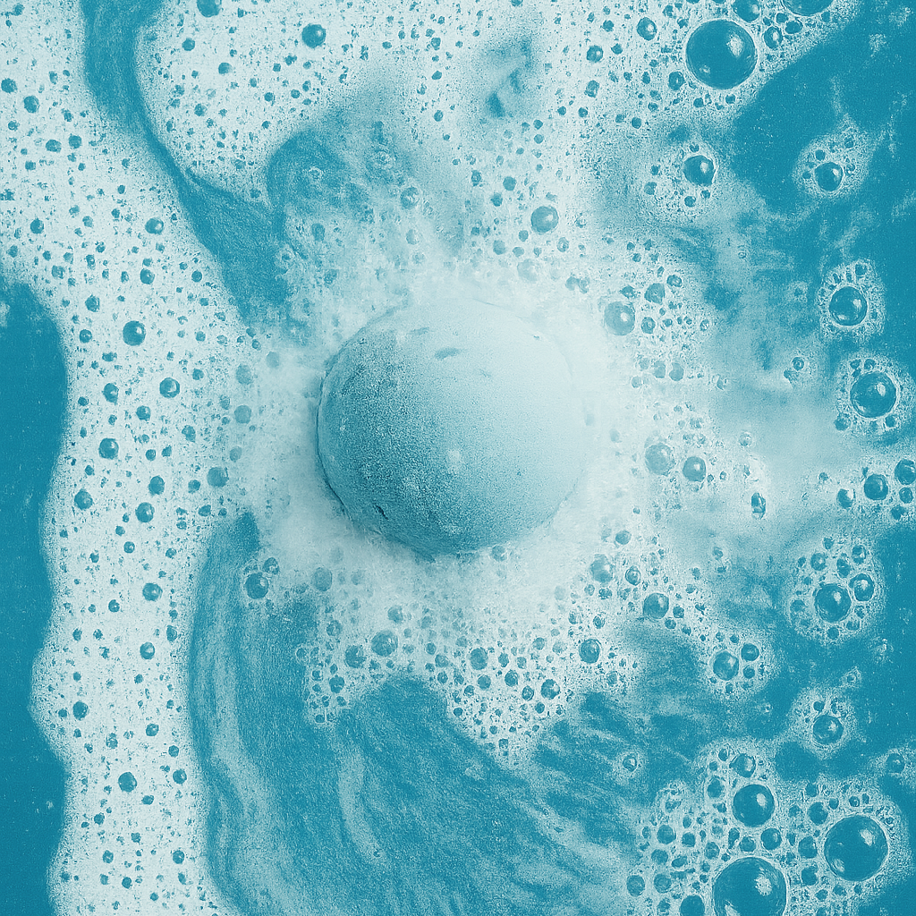 Time to Relax - Vintage Floral Lavender Bath Bomb