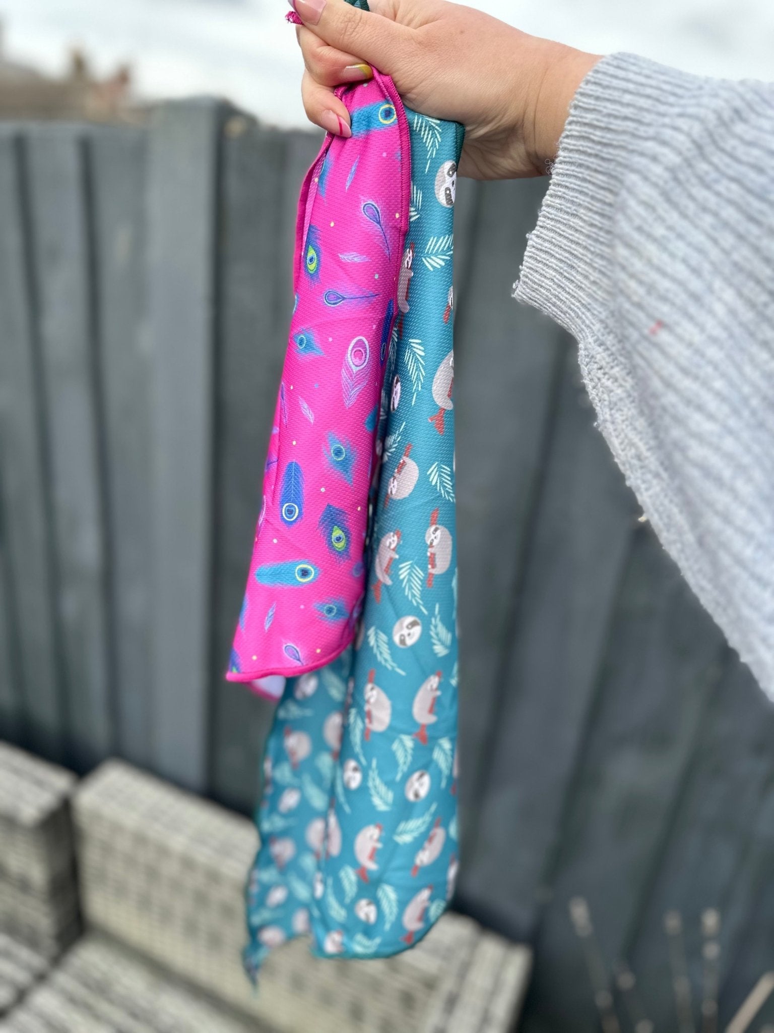 Lazy Sloth Cooling Bandana for Dogs