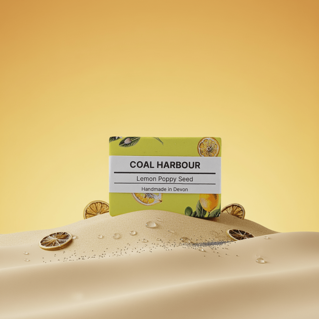 Lemon Poppy Seed Soap Bar 100g