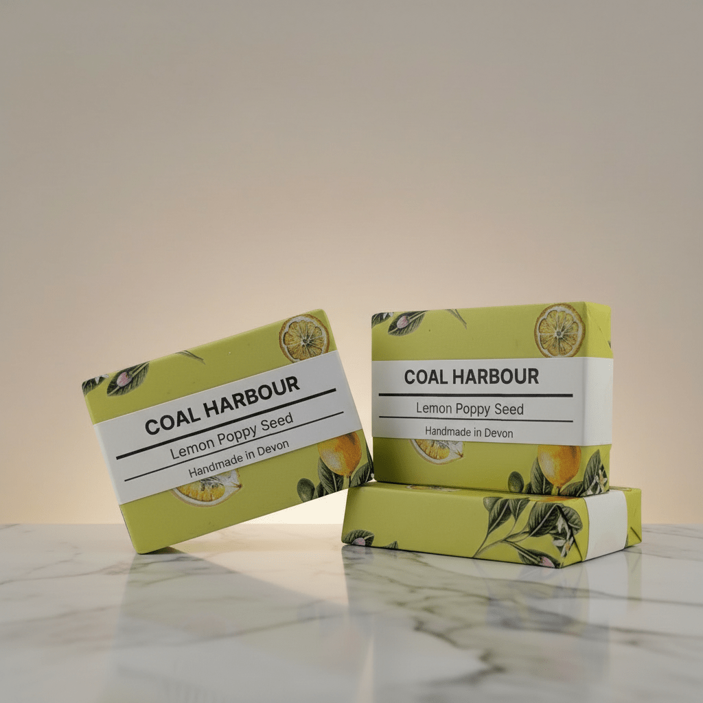 Lemon Poppy Seed Soap Bar 100g