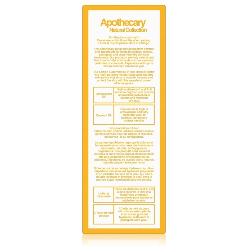 Lemon Superfood All-In-One Rescue Butter 50ml