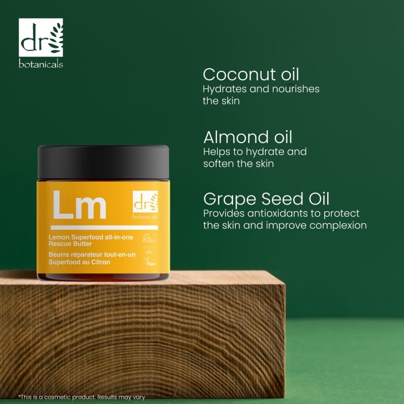 Lemon Superfood All in One Rescue Butter 60ml