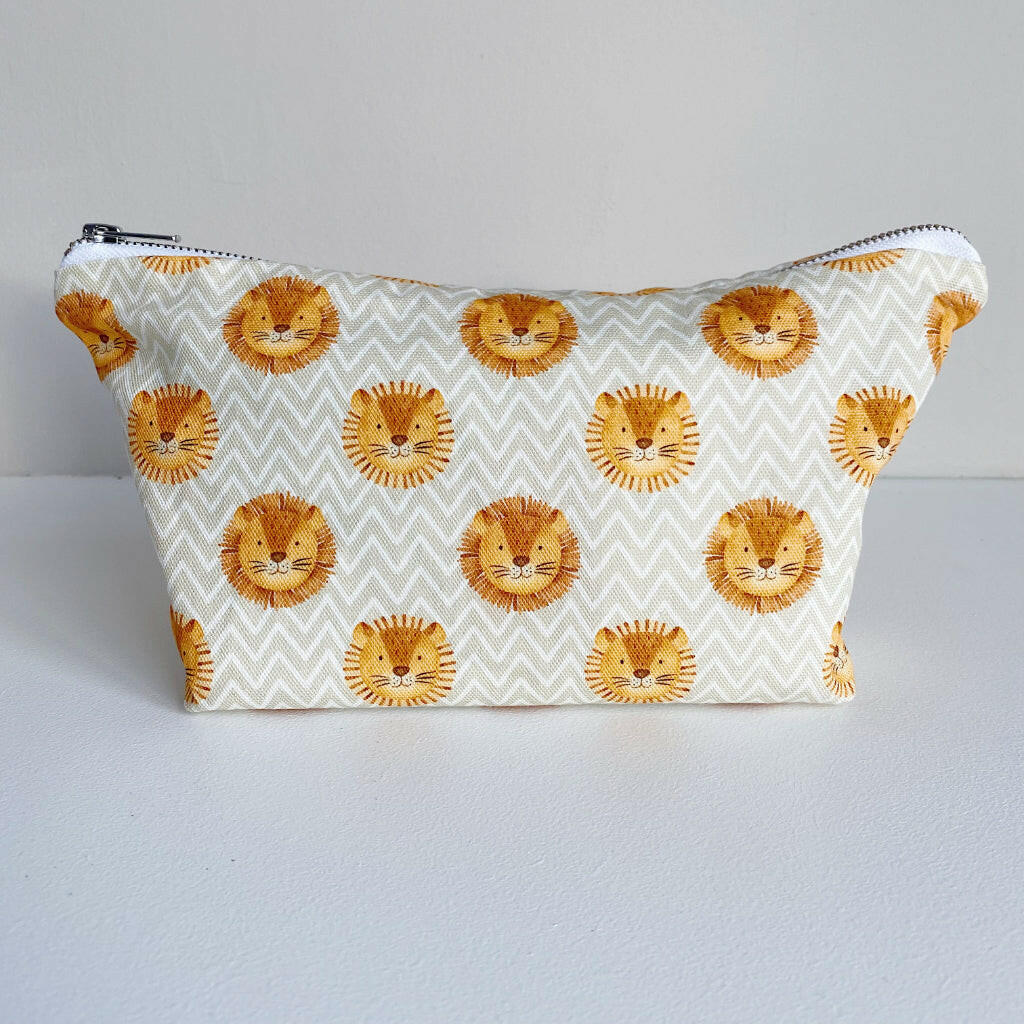 Nappy Wallet - Leo Lion Print